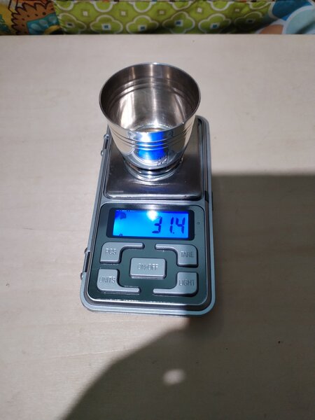 Pahar shot din argint aurit, Claude Louis Doutre Russel