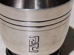 Pahar shot din argint aurit, Claude Louis Doutre Russel